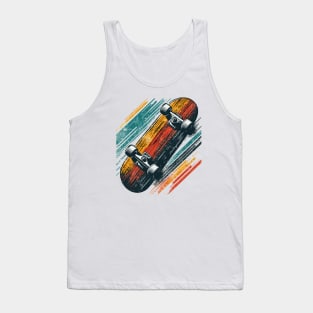 Skate Board Tank Top